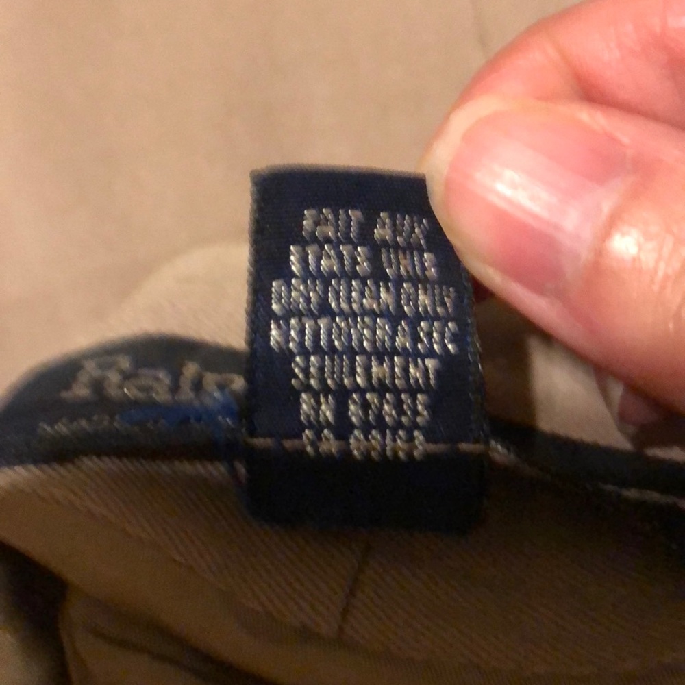 Ralph Lauren Blue Label Tan Khaki Beige Pencil Skirt, 10 - Picture 4 of 5